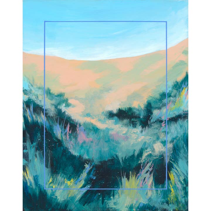 Prairie de méditation - Impression d'archives pour la vente par Lily McAlpin