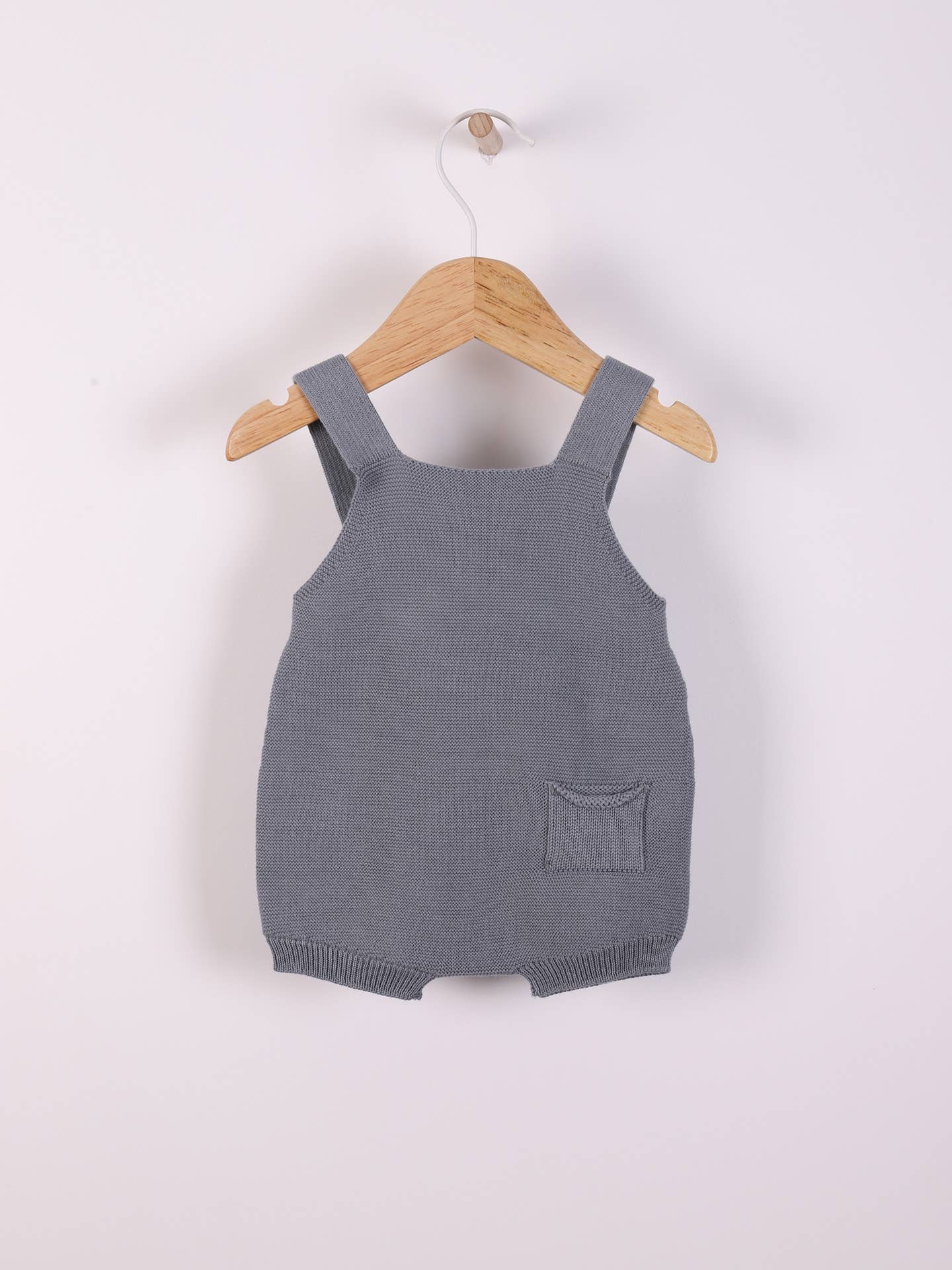 Wedoble: sustainable children's fashion - Wholesale Overalls - Baby - Shoulder straps shortie knitted in organic cotton | PURE FEELINGS2