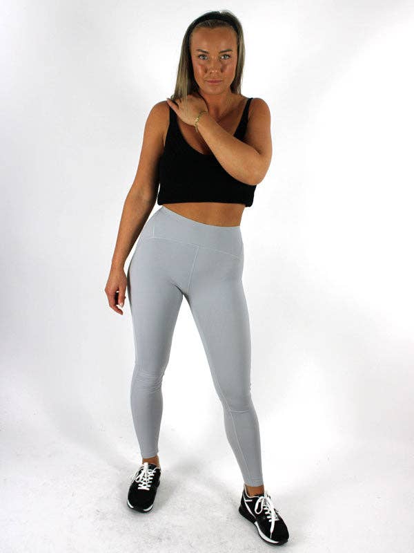 Leggings sportivi Grigio per la vendita all'ingrosso da parte di Comfy Musthaves