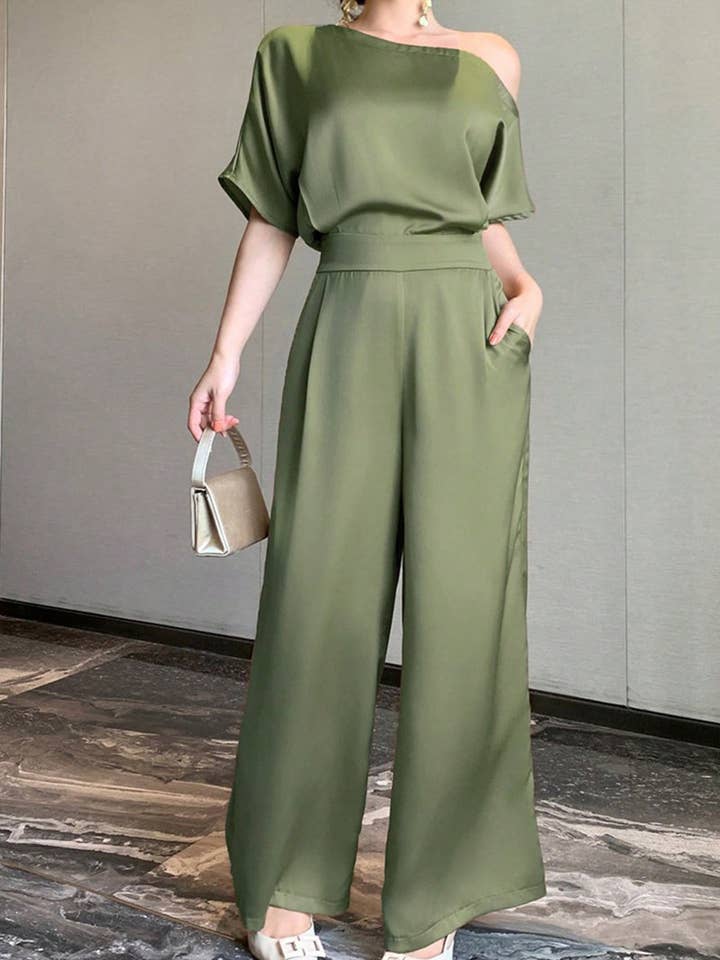 Elegante Jumpsuit met Blote Schouders voor wholesale door Soli Echo