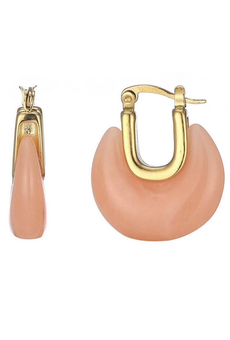 BELLE MISS - Wholesale Dangle Earrings - Urlas stud earring in stainless steel11