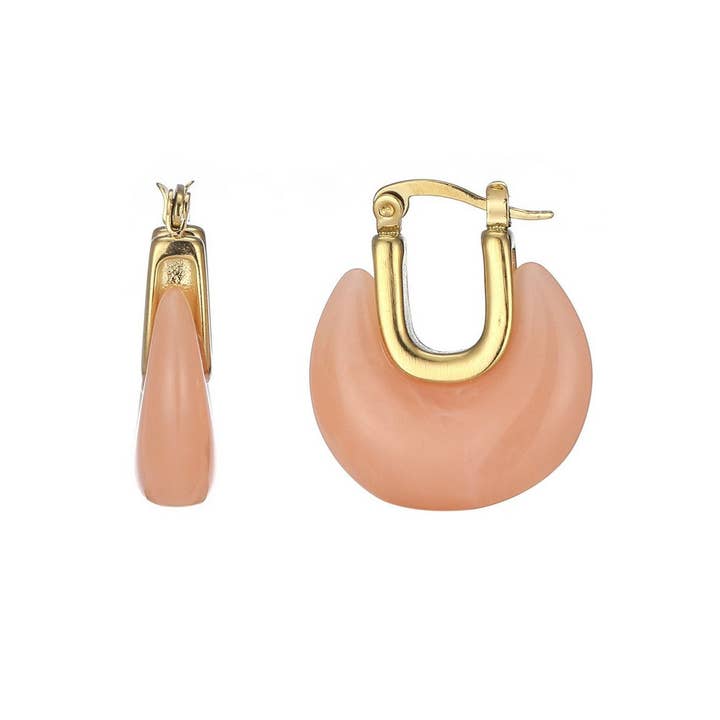 BELLE MISS - Wholesale Dangle Earrings - Urlas stud earring in stainless steel11