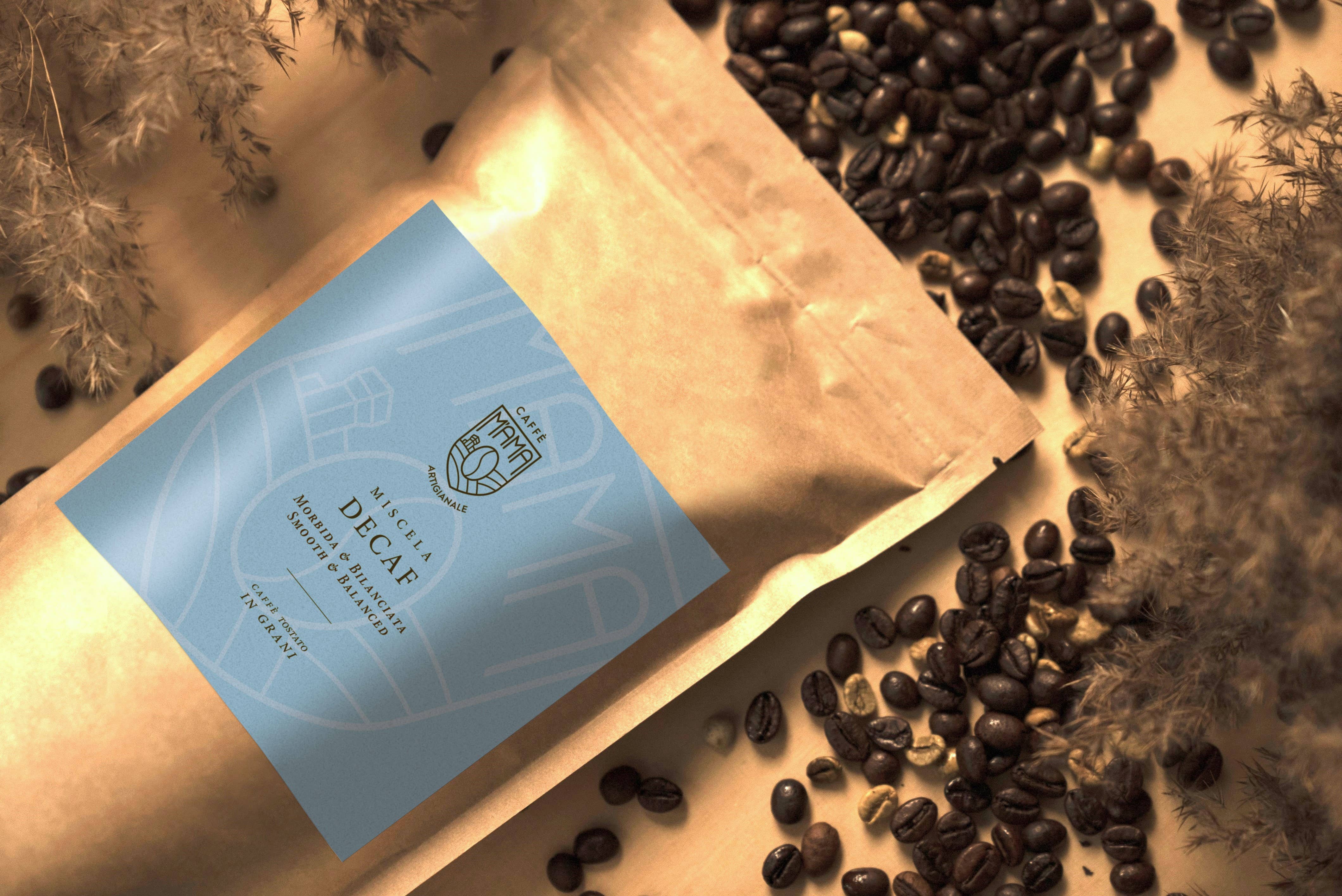 Cafe srls – Grãos de café por atacado – CAFÉ DESCAFEINADO DESCAFEINADO com caráter forte, grãos 250g1