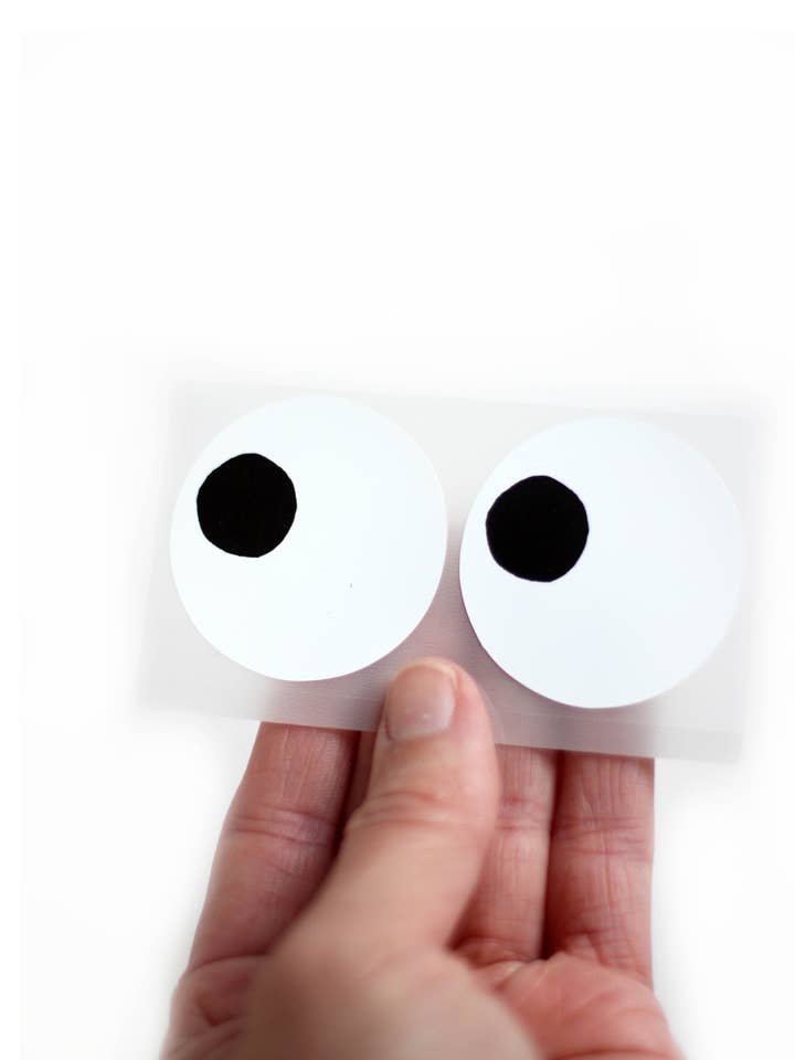 Stampa termoadesiva grandi occhi mobili con pupilla grande per la vendita all'ingrosso da parte di Halfbird