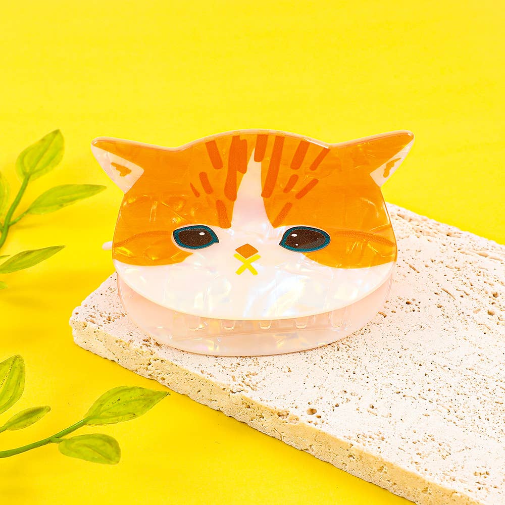 Cat Niedliche Katzenkopf Tierhaarklammer für den Großhandel auf Faire