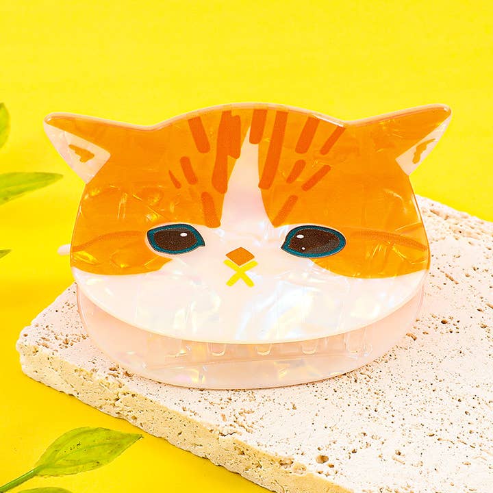 Cat Niedliche Katzenkopf Tierhaarklammer für den Großhandel auf Faire0