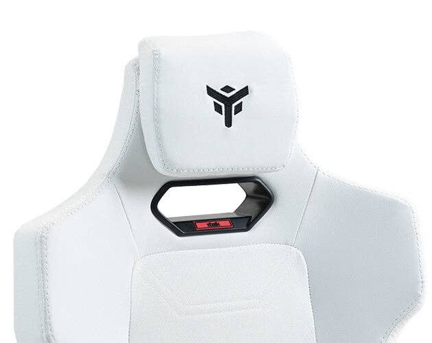 ITEK – wholesale Stol – Itek gamingstol SHUTTLE PM66 – PVC och tyg – 3D-armstöd – svart och vit10