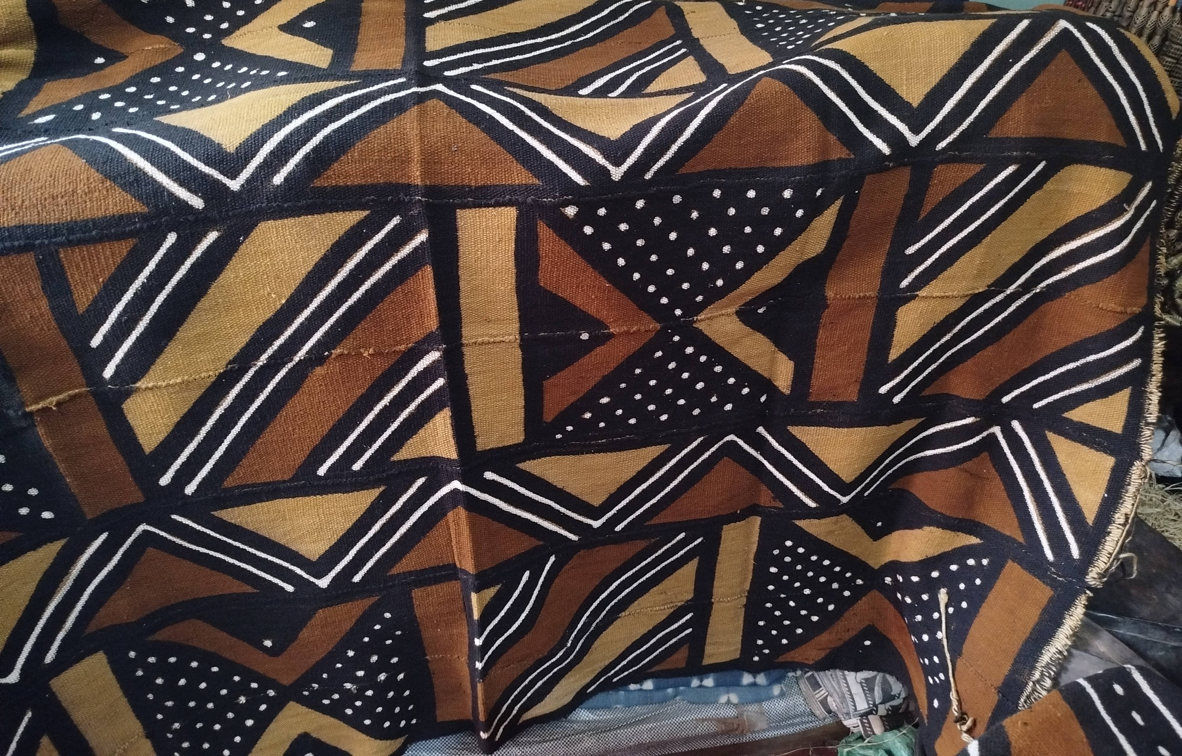 African Craft Collection - Wholesale Throw blanket - African Mudcloth Throws 11
