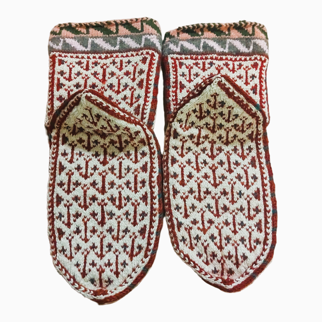 SONNATI - Wholesale Sock Slippers - Unisex - Unisex Wool House Sock Slipper - Brand Name: Zoe (SK 84)46