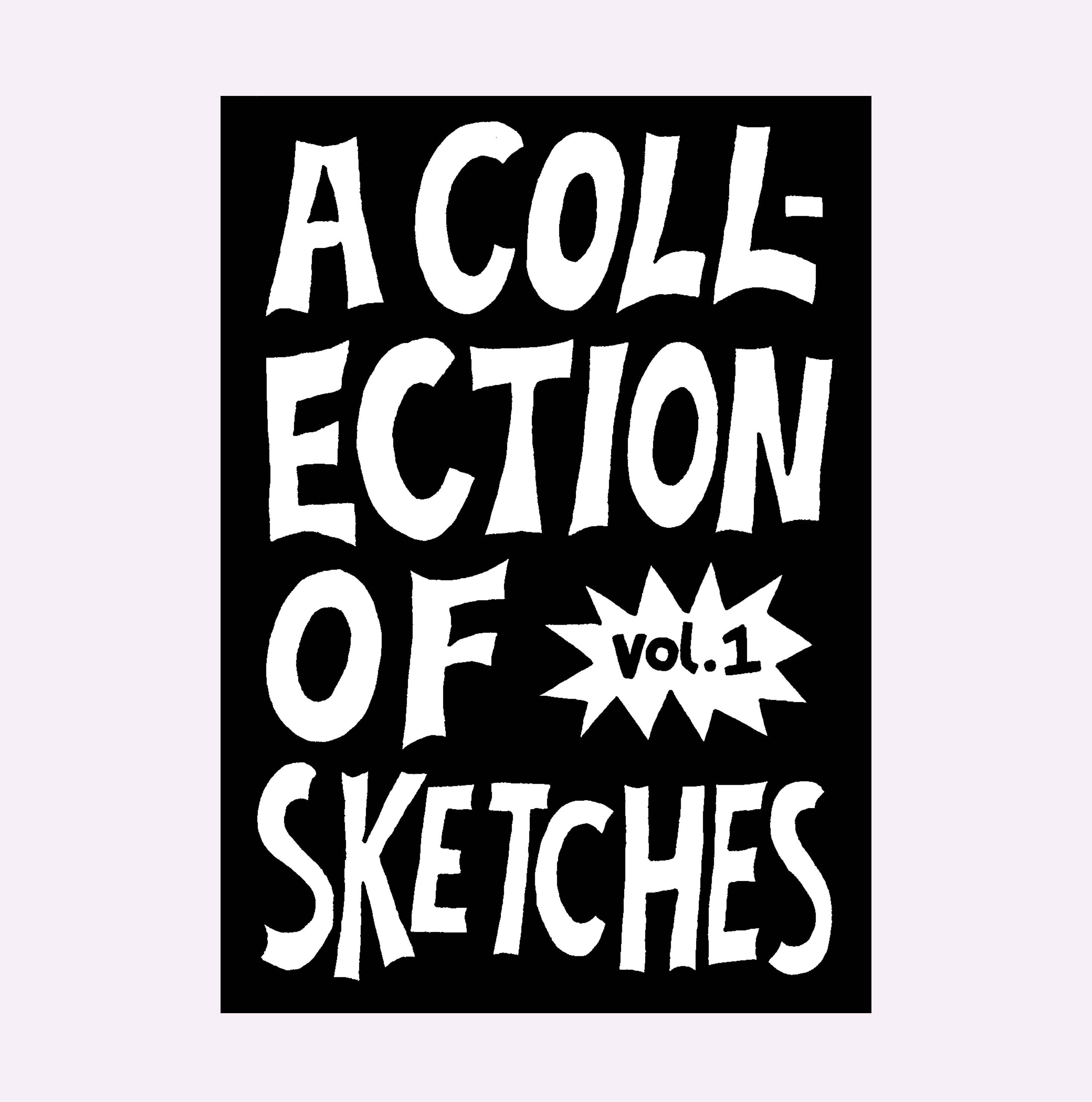 Eva Malley – wholesale Sketchbook/sketchpad – A COLLECTION OF SKETCHES ZINE (VOL. 1)0