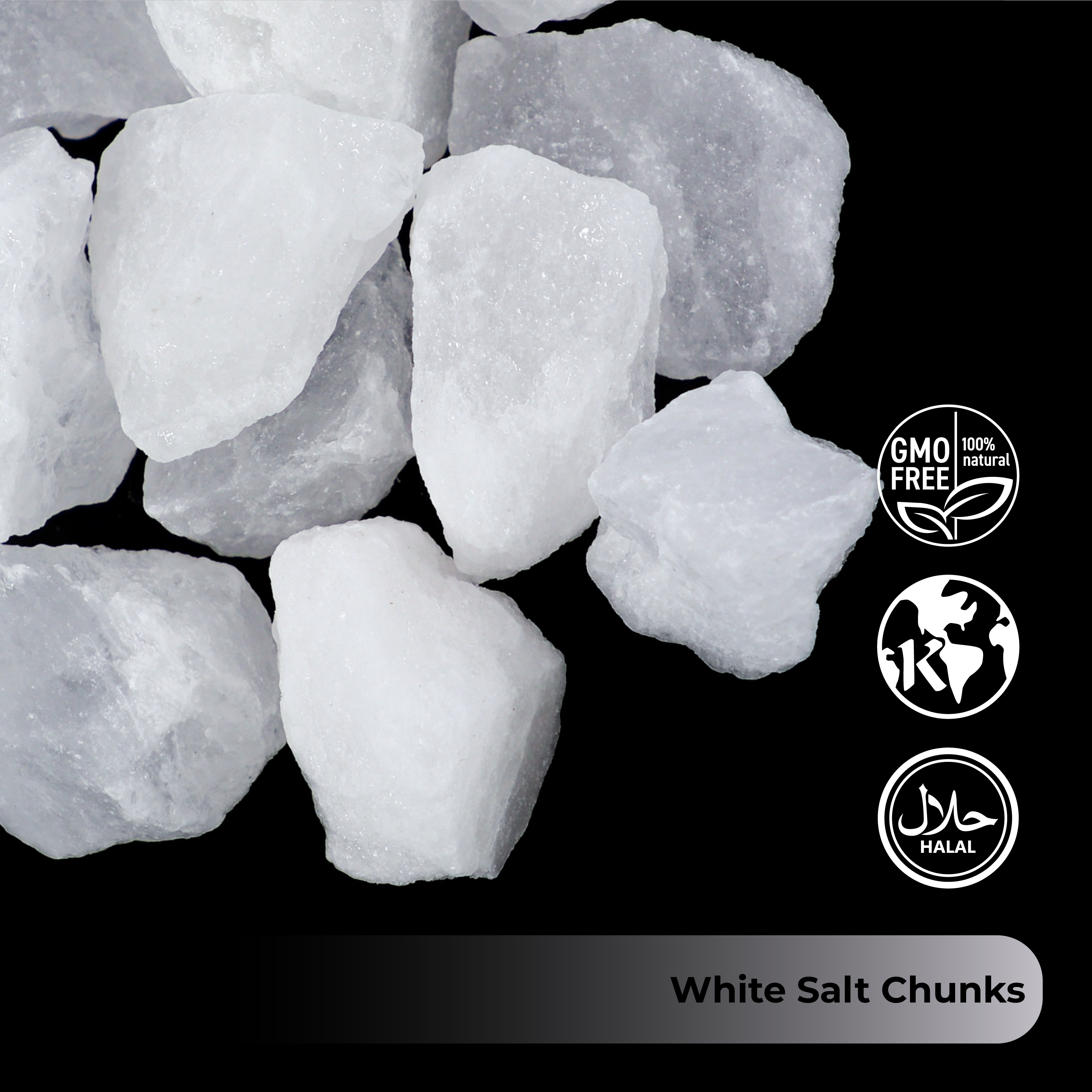 Himalayan Secrets - Wholesale Salt - 44 Lbs Edible Himalayan White Salt 60-90g CHUNKS1