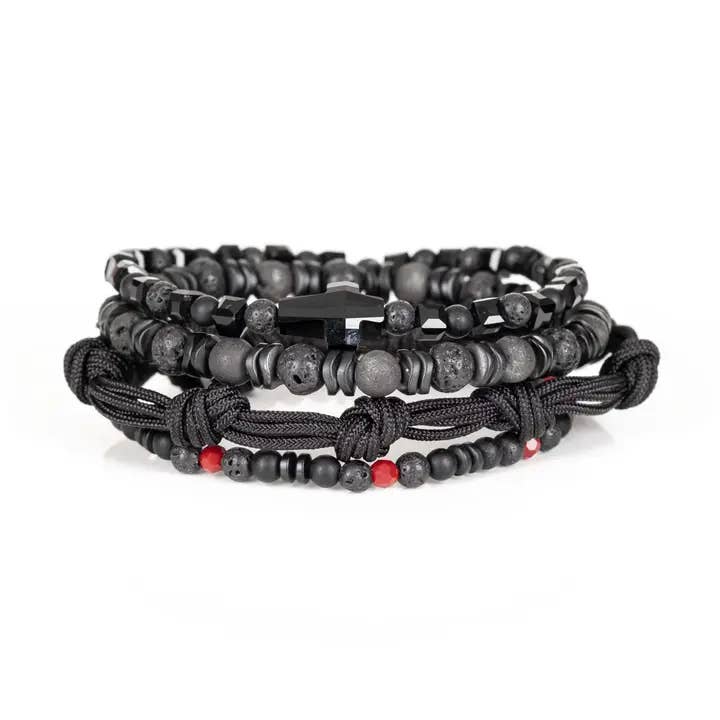 Pile de Templiers d'Obsidienne pour la vente par The Dark Men