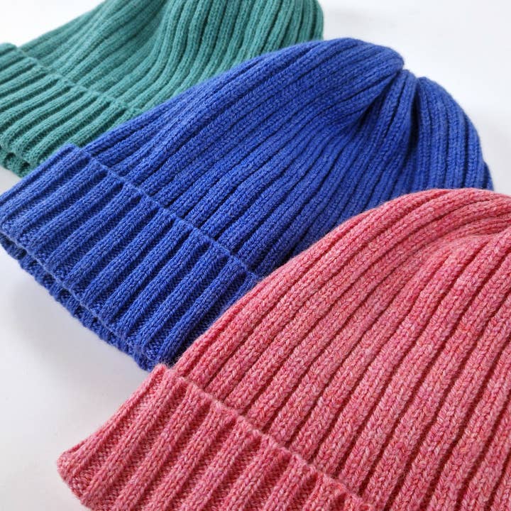 Candy Coated Accessories - Wholesale Beanie - Women's - Lambswool Hat - Tahiti Blue3