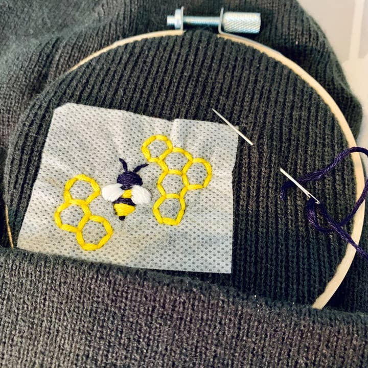 Rose Stitch Art - Wholesale Embroidery/cross-stitch supplies - Stick and stitch patches. T-shirt motifs edition. Fun embroidery patches for clothing, blankets, bags, cushions etc.1