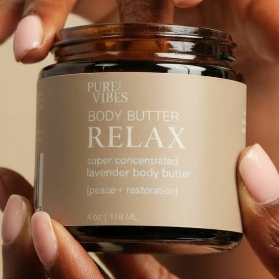 Relax Body Butter for wholesale by Pure Vibes