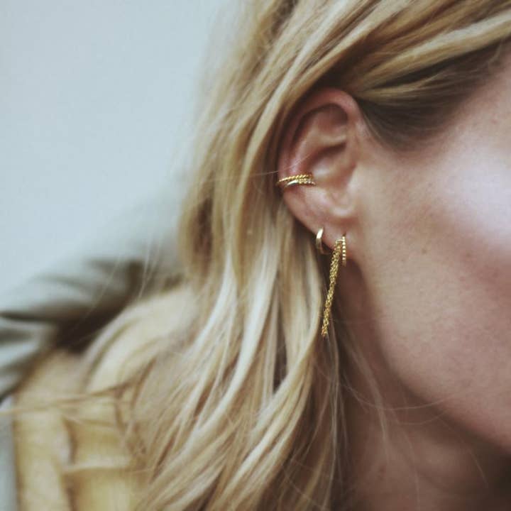 Love Local Jewelry - Wholesale Cuff/Wrap Earrings - Emma Ear Cuff