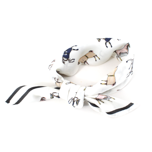 Pretty Persuasions - Wholesale Scarf - Women's - S25089 Horses Square Scarf (21"x21")14