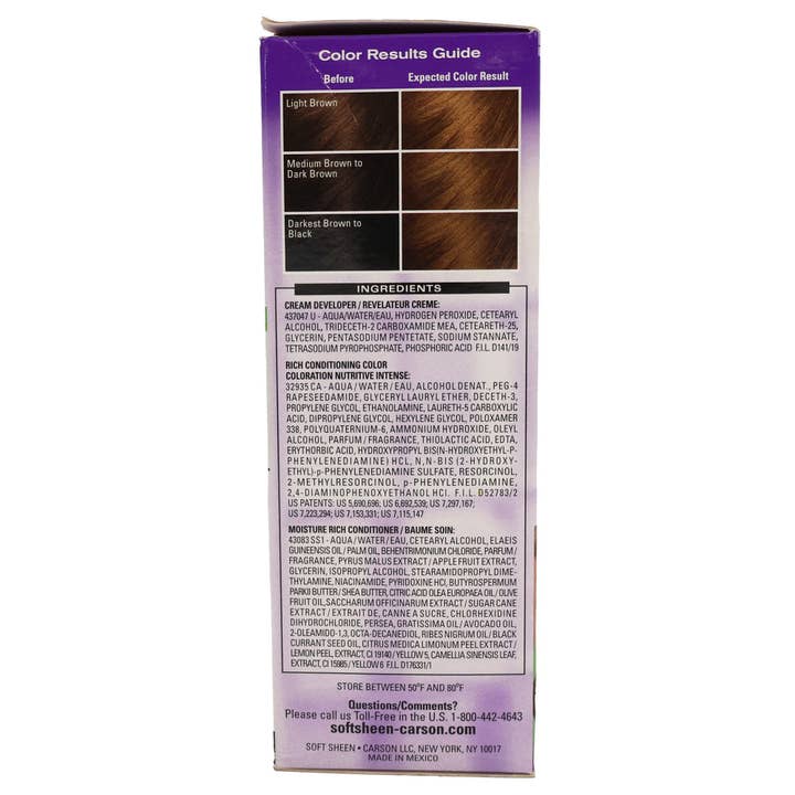 KT Supply - Wholesale Hair Dye - Dark And Lovely Fade Resist Hair Color, Chestnut Blonde, 380