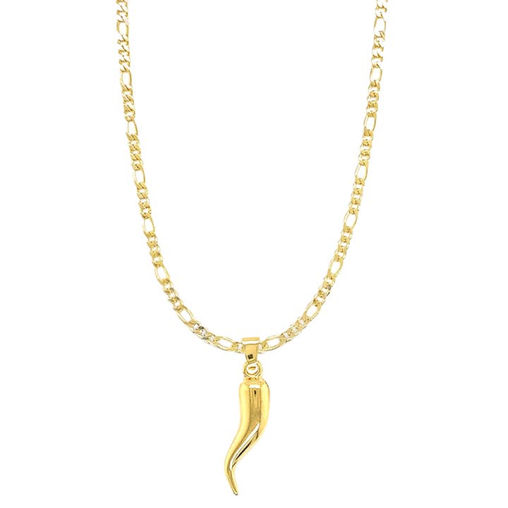 Mali Beads - Wholesale Pendant/Charm Necklace - Blaise Boys Cornicello Necklace | Classic Italian Amulet Pendant4