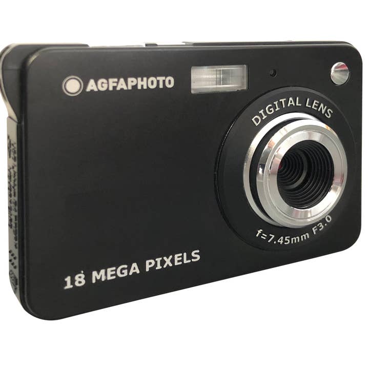 GT COMPANY - Vendita all'ingrosso Cinghia per fotocamera - Agfa Photo Realishot DC5100 Black - Fotocamera digitale