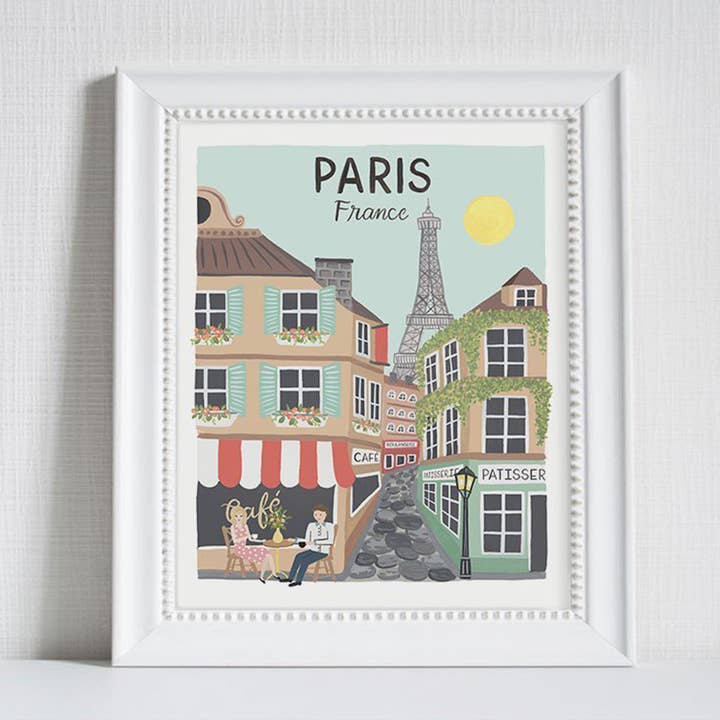 Paris (City Love) - Art Print for wholesale by LoveLight Paper