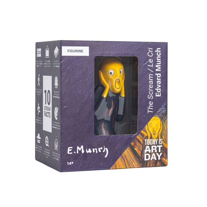 Today is Art Day - Wholesale Decorative Figurine - Scream figurine - Edvard Munch