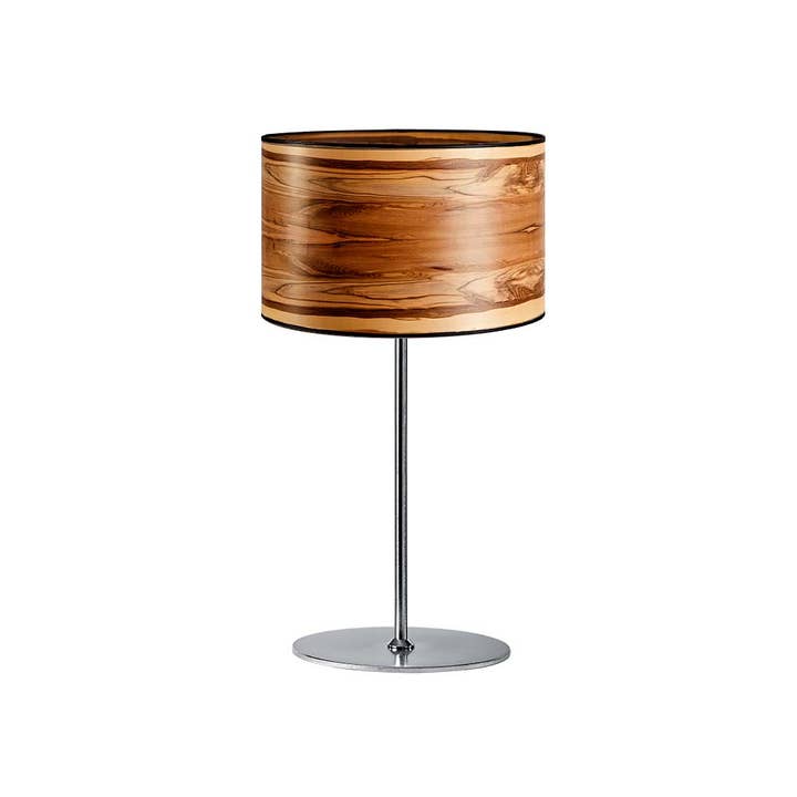 Arboreus 2 walnut satin table lamp for wholesale by LeuchtNatur GmbH