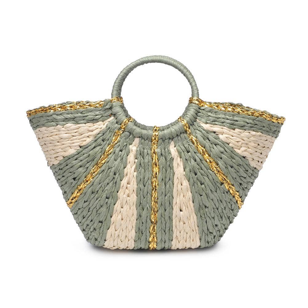 Urban Expressions - Wholesale Beach Bag - Carmen Straw Summer Beach Top Handle Tote13