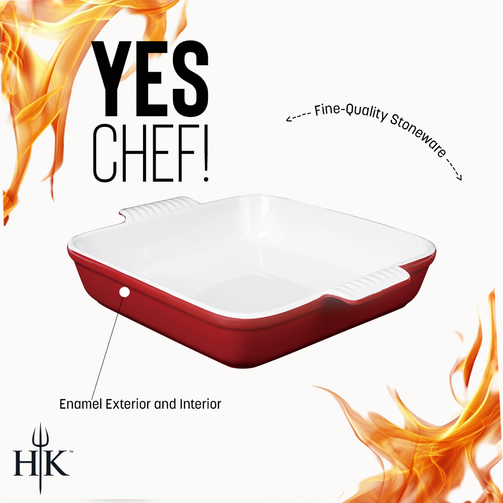 Hell's Kitchen – wholesale Baking dish – Hell's Kitchen 2.25-Quart Square Baker5