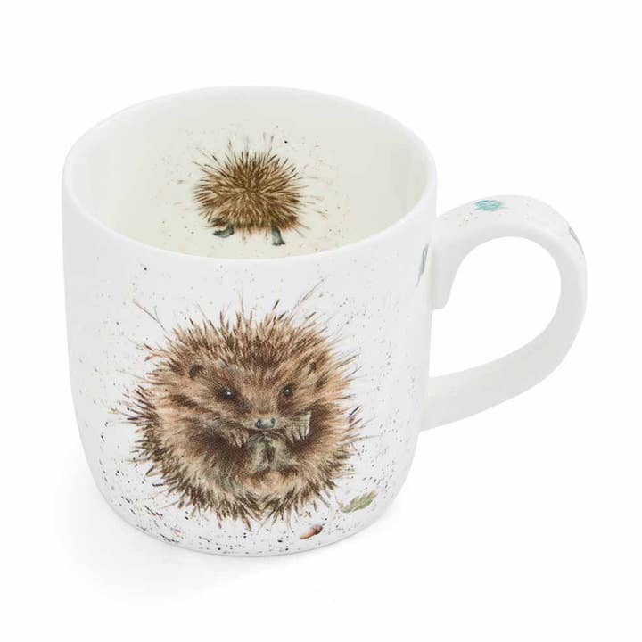 Wrendale Awakening (Hedgehog) Mug for wholesale by Portmeirion, Spode, Pimpernel, Nacthmann, Wrendale Designs