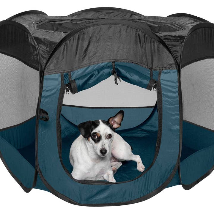 Mr. Peanut's - Wholesale Pet Play Tunnel - Dog - FurHaven Pet Portable Mesh Pet Playpen23