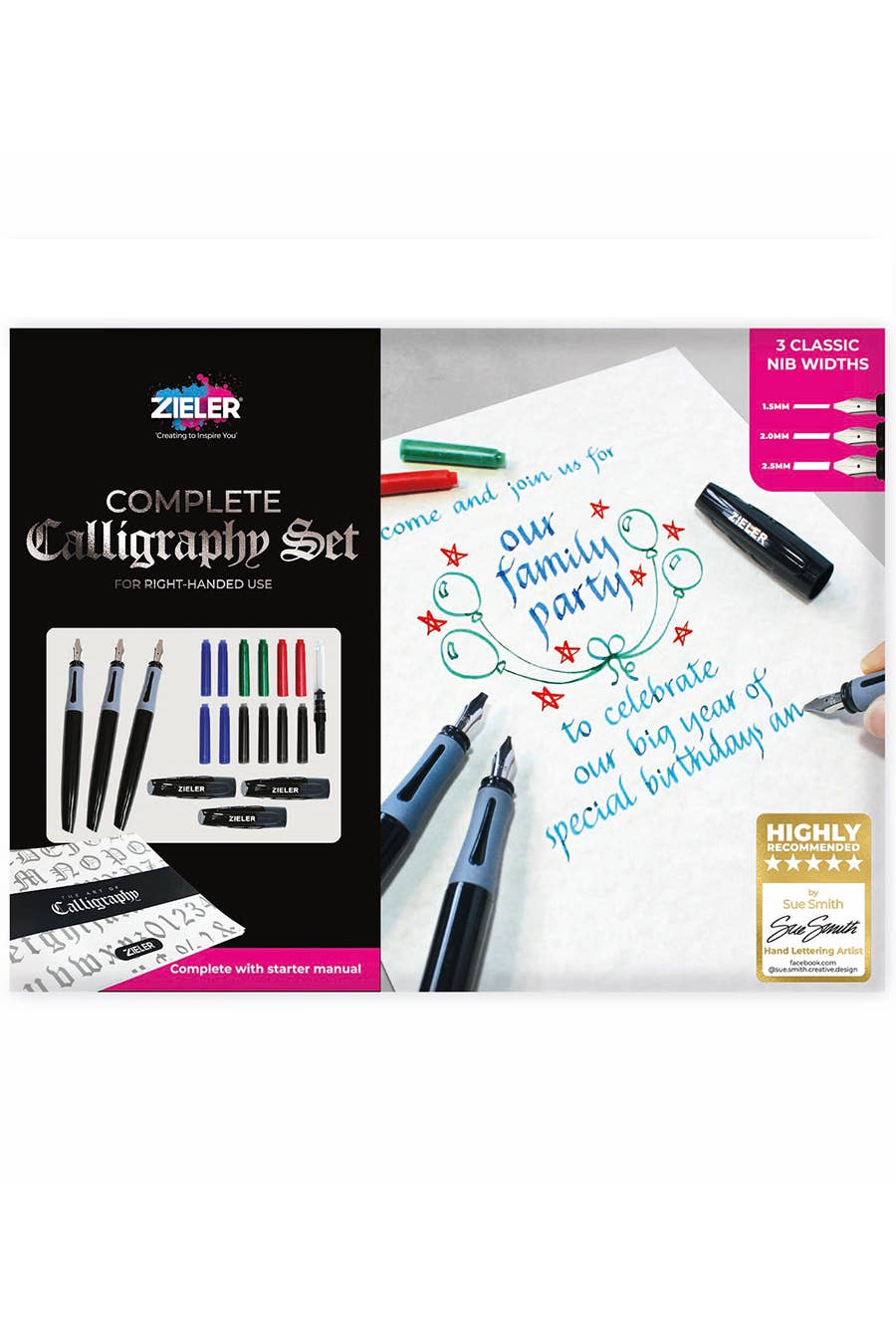 Chartpak, Inc. - Wholesale Pen - Zieler® Complete Calligraphy Pen Set, 17-Pieces0