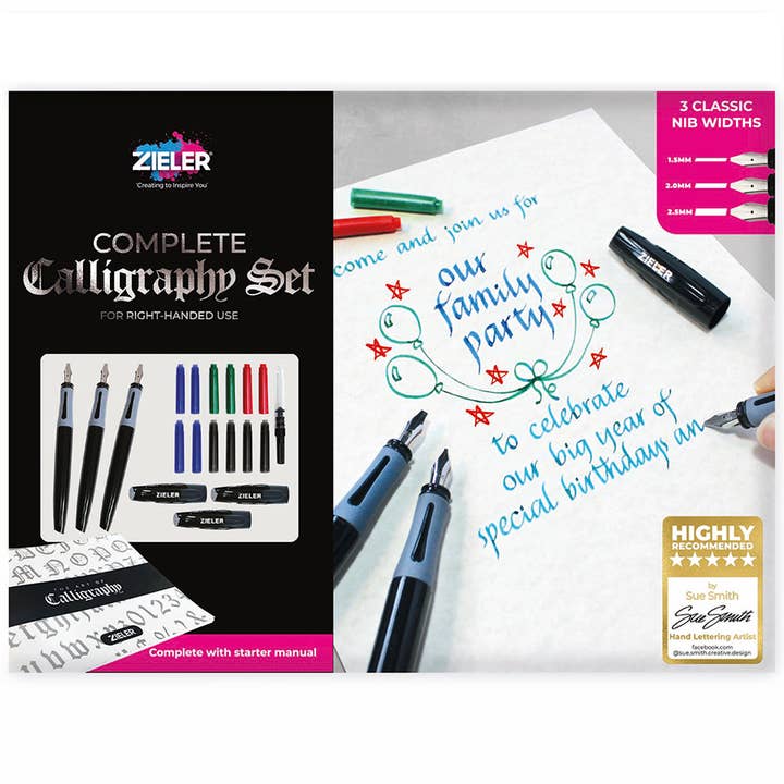 Chartpak, Inc. - Wholesale Pen - Zieler® Complete Calligraphy Pen Set, 17-Pieces0