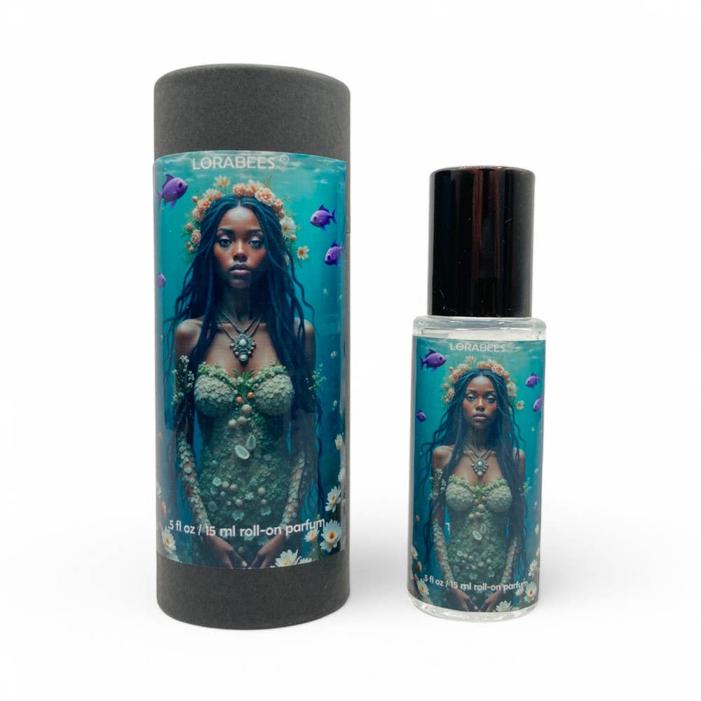 Lorabees - Wholesale Roll-On Fragrance - Enchantée Collection Sirene de la Mer Roller Perfume Oil0