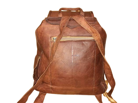 Hecho a mano - Vendita all'ingrosso Zaino - Donna - Zaino medio imbottito in pelle Marrakech1