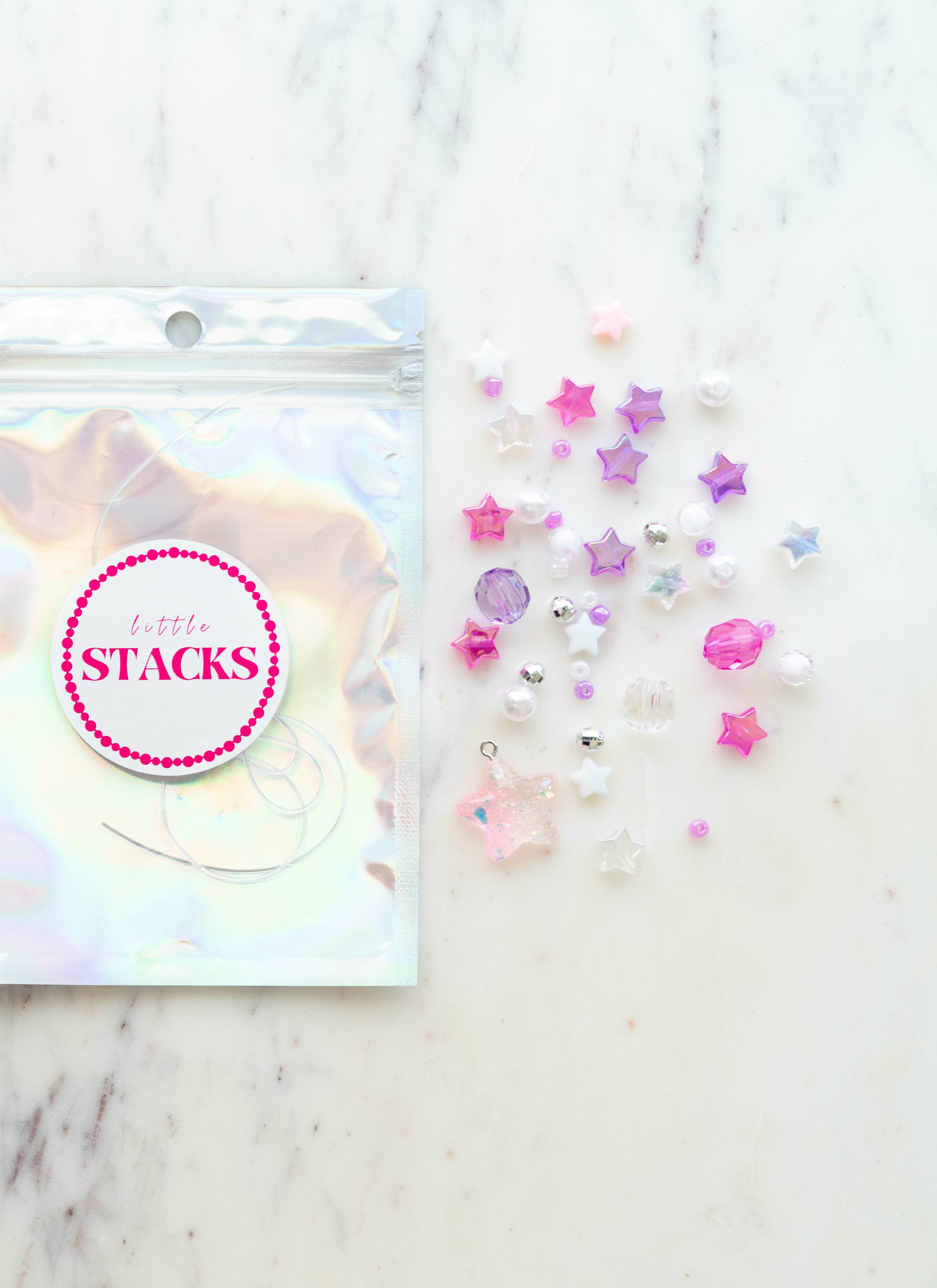 Little Stacks – wholesale DIY Jewellery – Child – The Pop Star STACK1