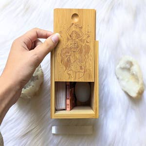 Customized Small Wooden Gift Box with Dividers for Essential Oil - China Small  Wooden Box and Wine Box price