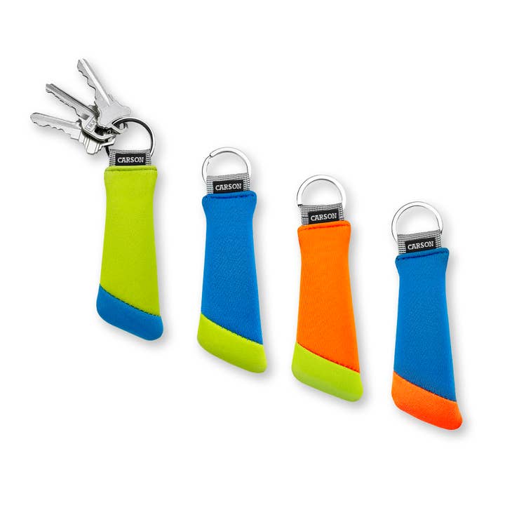Carson - Wholesale Keychain - Unisex - High Visibility Floating Neoprene Keychain, Assorted Colors