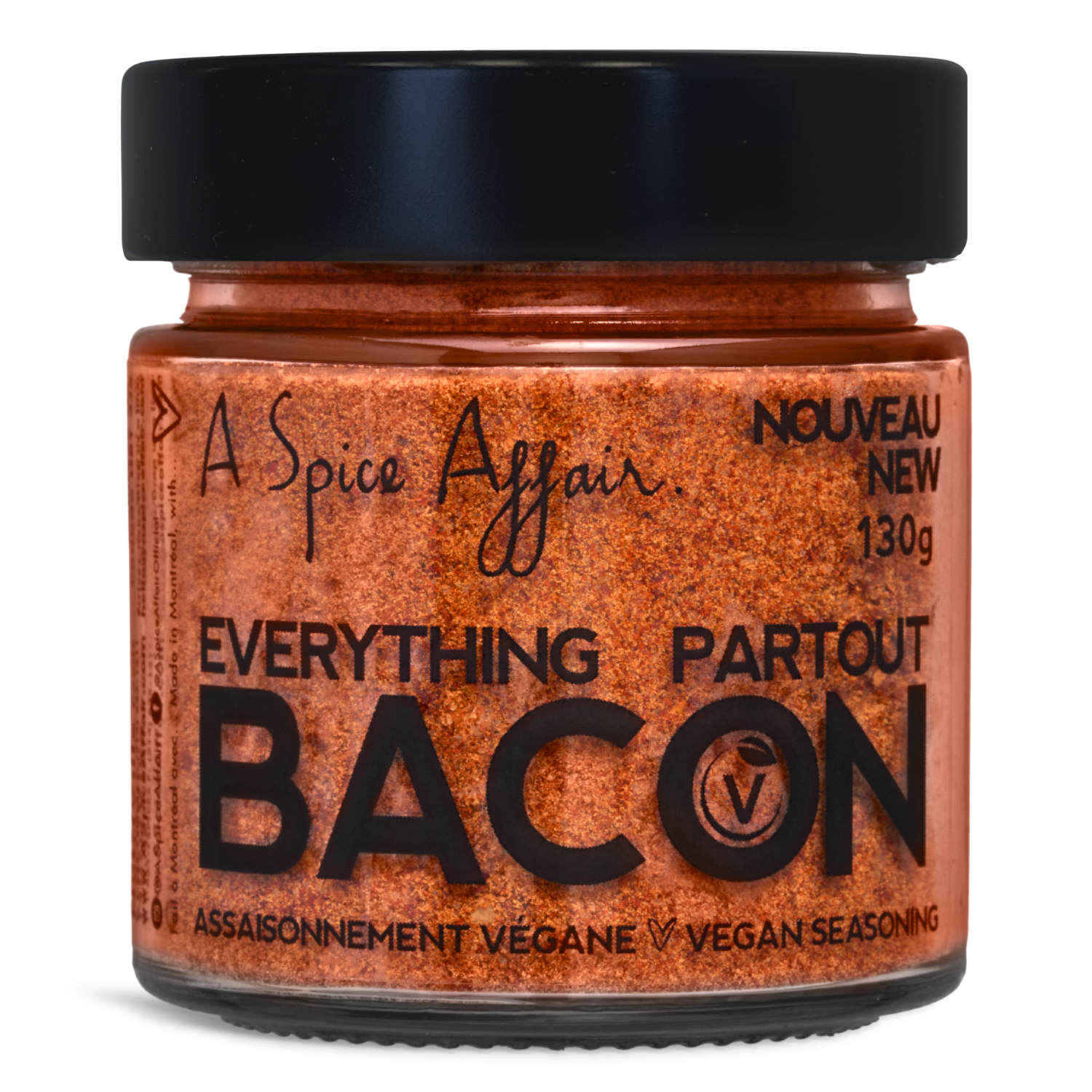 A Spice Affair - Wholesale Dried Spice Mix - EVERYTHING BACON VEGAN SEASONING 130 G (4.6 oz)0