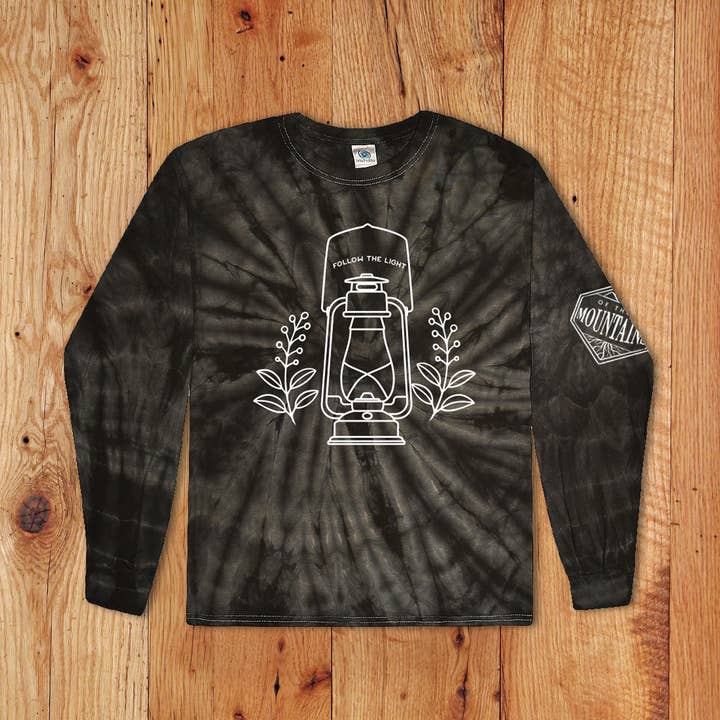 Camisola de Manga Comprida Infantil Follow the Light por atacado de Of These Mountains