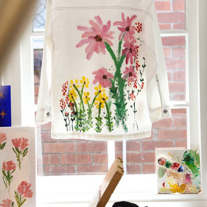 Frank & Dollys - Wholesale Denim Jacket - Women's - Flora Denim Jacket - No. 80