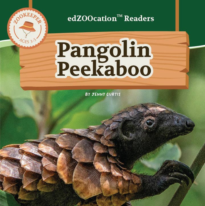 Libro del cuidador de zoológico edZOOcación de pangolines - Tapa blanda para venta al por mayor de Wildlife Tree