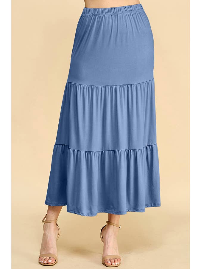 Heart & Hips - Vendita all'ingrosso Gonna - Donna - BJ50389 - GONNA MIDAXI A BALZE3