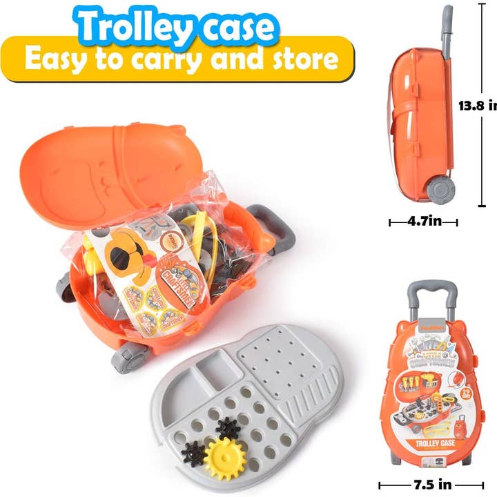 Toyventures – wholesale Toy set – Kids – Kids 25Pcs Tool Set Pretend Play with Carry Bag Age 3 to 712
