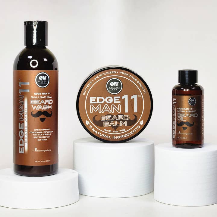 ON Natural USA - Wholesale Beard Styling Product - ON NATURAL - Edge Man 11 - Beard Balm6