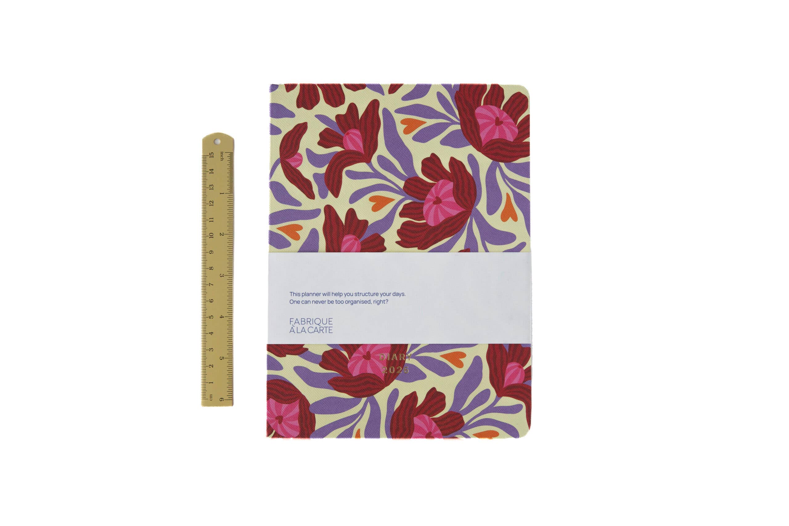 A-Journal Stationery – wholesale Journal/diary – Fabrique Diary 2026 - Flowers3