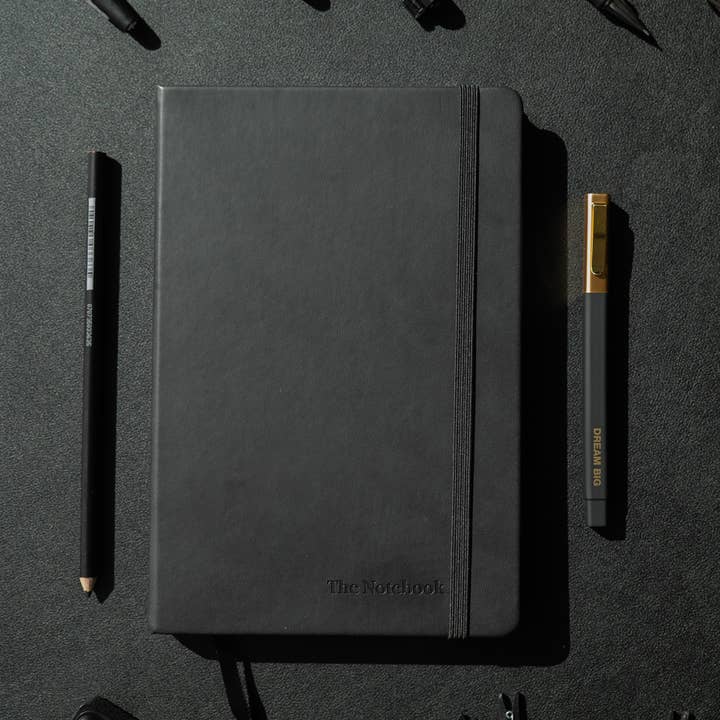 The Squared Paper Co - Wholesale Notebook - The Notebook - Black1