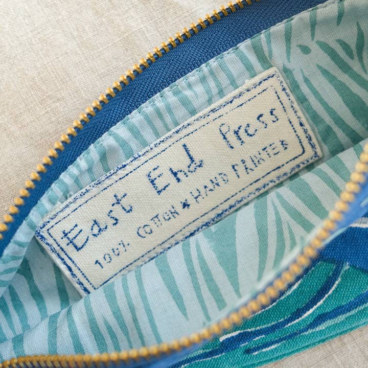 East End Press - Wholesale Pencil Case/Pouch - Whale Fabric Case4