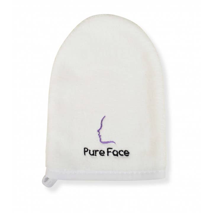 Pure Face - Wholesale Makeup Remover - WHITE MICROFIBER MAKEUP REMOVER GLOVES1