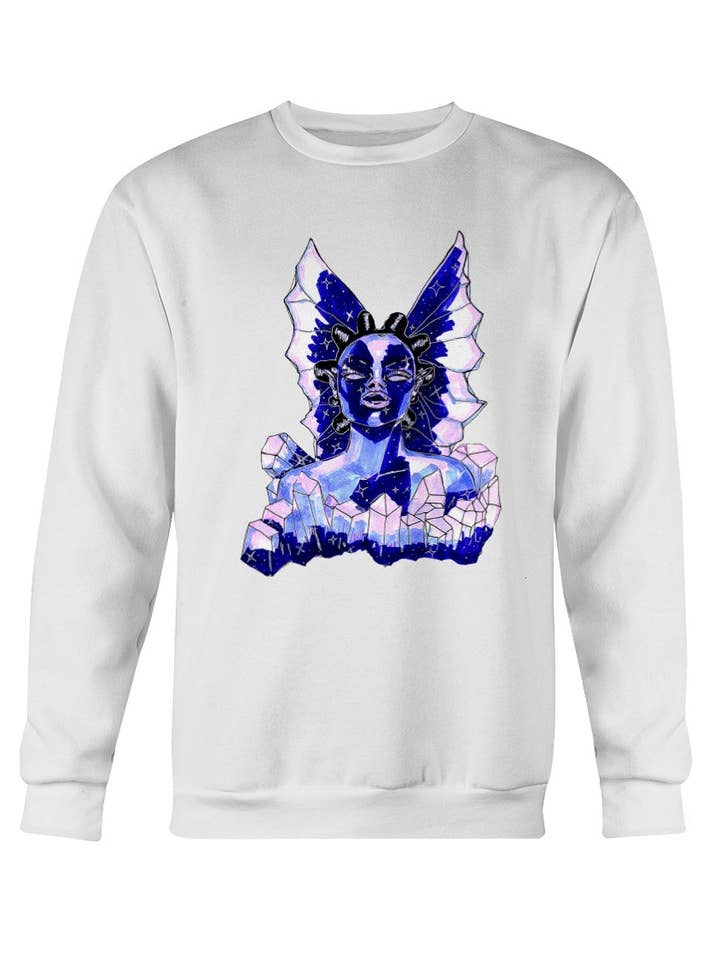 Crystal Fairy Sweatshirt for wholesale by D. Ridley Designs